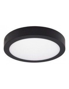 Idlr P130_18w_ Negro Panel Led Ext Redondo 18w/860 21x3cm 1400lm Luz Fria / De Sobre Poner 2