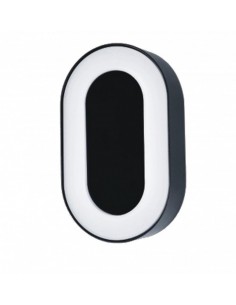 180g 32008 Ng Willy Ii Tortuga Ovalado Led 9w/827 Negra Aluminio 20 X 12 Luz Calida 2