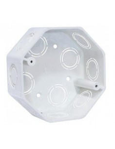Strada Caja Pvc Emb 6  X  6 Octogonal Chica   (roker R2001) Caja De Luz 2