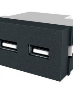 Rbc 2509 Mod Platinium 2 X Usb 2000ma - Gris P/jeluz Verona 2