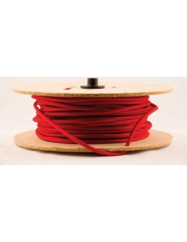 Elkas 57 Mts. Cable Textil 2 X 0.50 Rojo