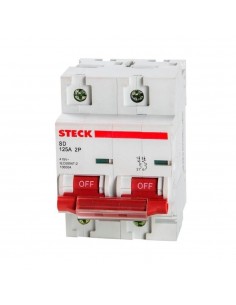 Steck Sdd2c125 Termica Din 2 X 125a 10ka Curva C (bip) 2