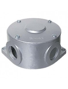 Gc 8.161.003 Caja De Alumin Redonda Con Tapa Rosca 7/8            (tipo Daisa / Ayar Crayt 2) 2