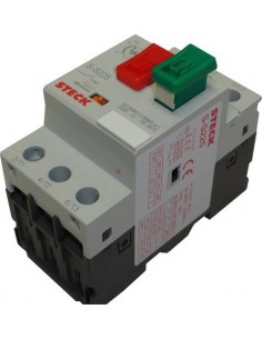 Steck Sls2252b Guardamotor 17.00a A 23.00a P/riel Din (baw Gtm1-21) 2