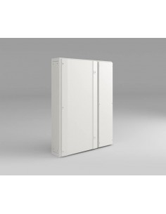 Genrod 906092cq   Gabinete __ Bocas 600 X  900 X 200 Serie Q C/contrafrente C/pta Chapa  P/termicas Din S/ Ducto Lateral Esta 2