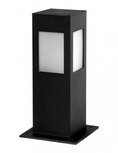 Luminis Deck300  Farola Baja Aluminio  300mm 4 Caras Corta 1x E27 2