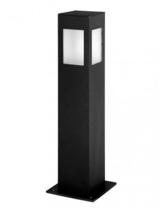 Luminis Deck600  Farola Baja Aluminio  600mm 4 Caras Corta 1x E27 2