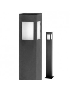 Luminis Deck900  Farola Baja Aluminio  900mm 4 Caras Corta 1x E27 2