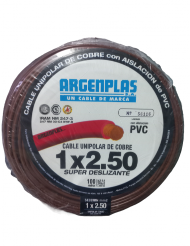 Argenplas U250ma Mts. Cable 1 X 2.50...