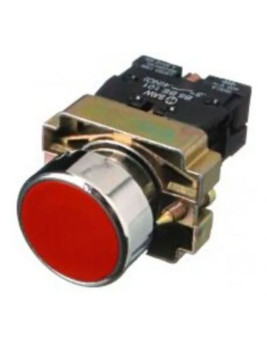 Baw B5ba42 Pulsador Rasante Rojo...