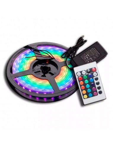 Gen Kit Tira De Led 5 Mts Ip20 Rgb... Gen Kit Tira De Led 5 Mts Ip20 Rgb...