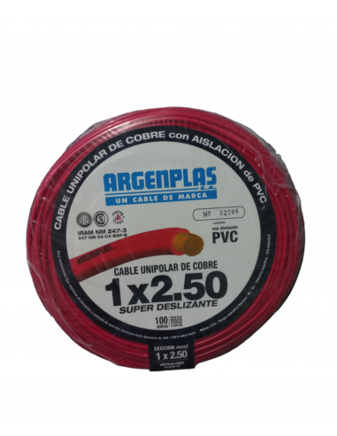 Argenplas U250ro Mts. Cable 1 X 2.50... Argenplas U250ro Mts. Cable 1 X 2.50...