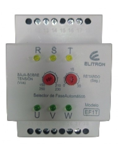 - Elitron Ef-1-t Selectora De Fase...