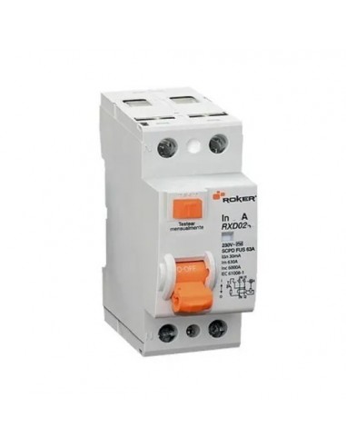 Roker Rxd0225 Diferencial Din 2 X 25a... Roker Rxd0225 Diferencial Din 2 X 25a...
