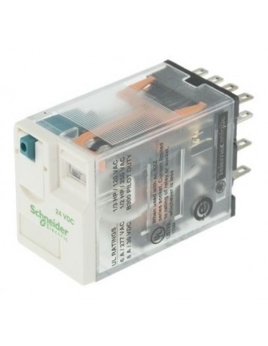 - Schneider Rxm4ab1bd Mini Rele 24vcc...