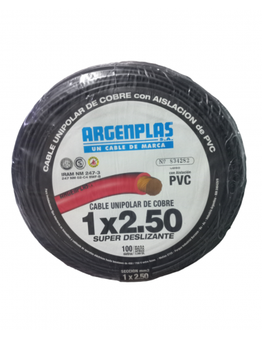 Argenplas U250ne Mts. Cable 1 X 2.50... Argenplas U250ne Mts. Cable 1 X 2.50...