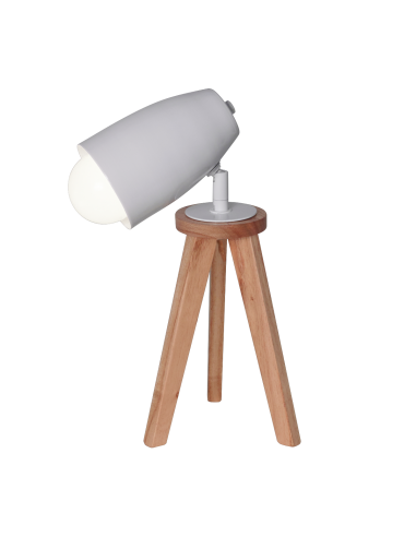 Carilux 1122b Velador Tripode Madera... Carilux 1122b Velador Tripode Madera...