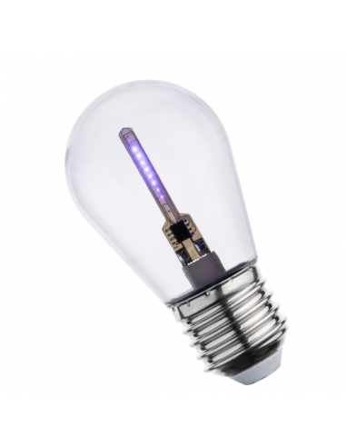 Interelec 404519 S14 E27 Led 1w Azul... Interelec 404519 S14 E27 Led 1w Azul...