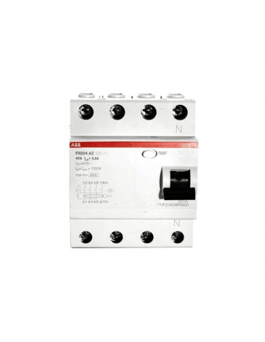 Abb Fh204 Ac-40 0 3 Diferencial Din 4...