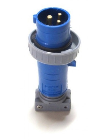 Steck H3076w Ficha Macho 3x 16a 2p T...