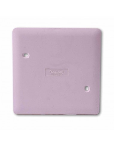 Genrod 021413 Tapa Ciega Pvc Cuadrada...