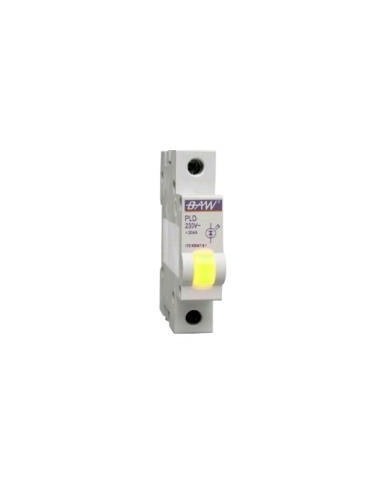 Baw Pld5m Indicador Led Din 230vca Ambar Baw Pld5m Indicador Led Din 230vca Ambar