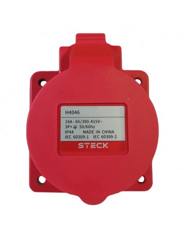 Steck H4046 Base Hembra 4x 16a 3p T...