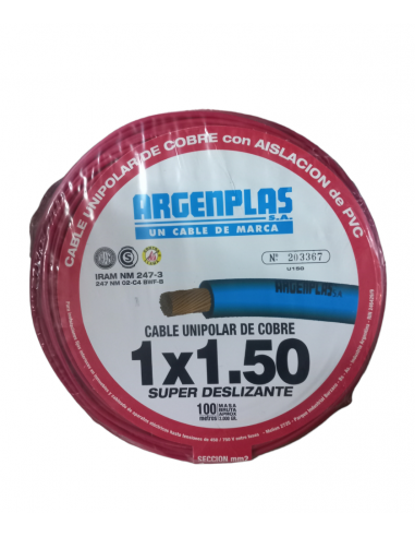 Argenplas U150ro Mts. Cable 1 X 1.50...