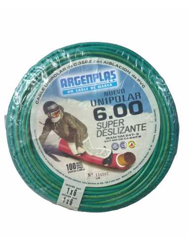 Argenplas U6vea Mts. Cable 1 X 6.00... Argenplas U6vea Mts. Cable 1 X 6.00...