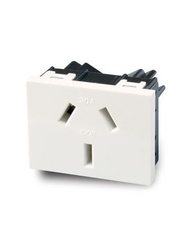 Cambre 6915 Mod Toma 20a Nor Blanco... Cambre 6915 Mod Toma 20a Nor Blanco...