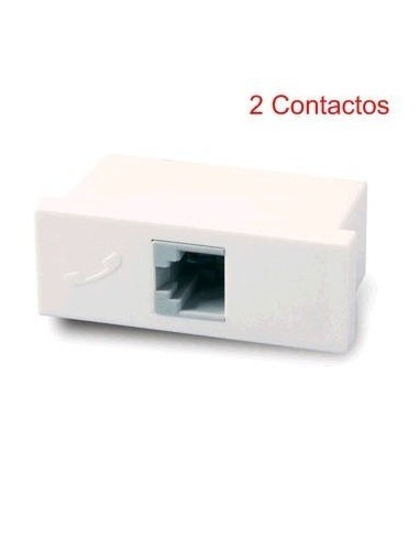 Cambre 6931 Mod Tel 2 Pin Blanco... Cambre 6931 Mod Tel 2 Pin Blanco...
