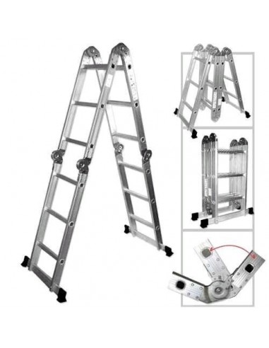Ferpak Aai-9616 Escalera De Aluminio...