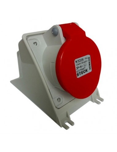 Steck H5206 Base Hembra 5x 32a 3p T N... Steck H5206 Base Hembra 5x 32a 3p T N...