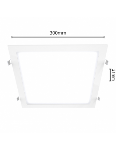Interelec 403414 Panel Led Embutir...