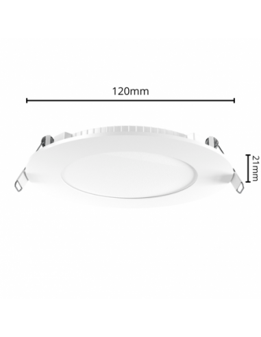 Interelec 403400 Panel Led Embutir...