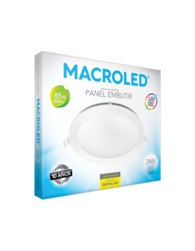 Macroled Per24cw Panel Led Embutir... Macroled Per24cw Panel Led Embutir...
