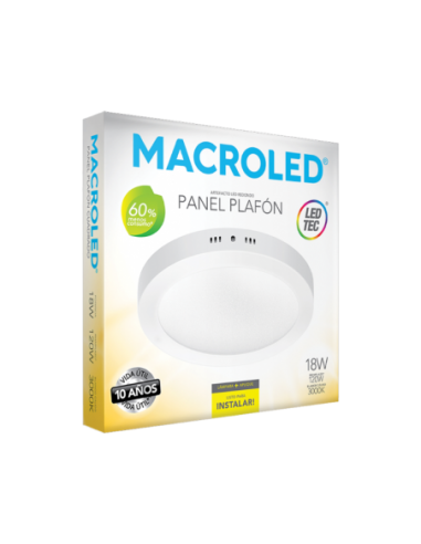 - Macroled Pr18ww Plafon Led...