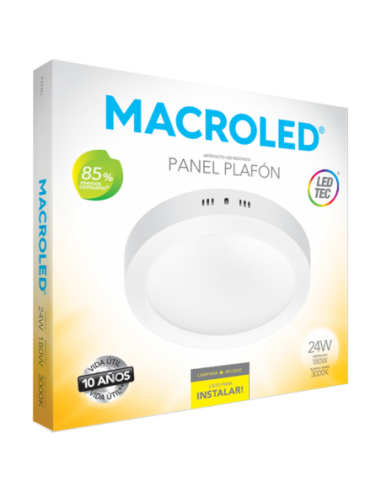 - Macroled Pr24ww Plafon Led...
