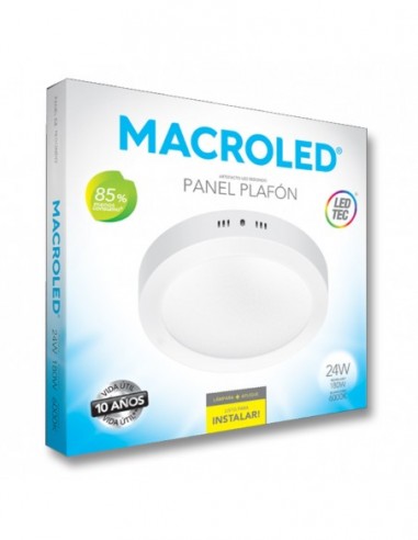 Macroled Pr24cw Plafon Led Sobreponer... Macroled Pr24cw Plafon Led Sobreponer...