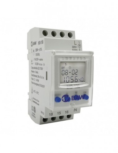 Baw Ihd-150 Timer Digital Din Anual...