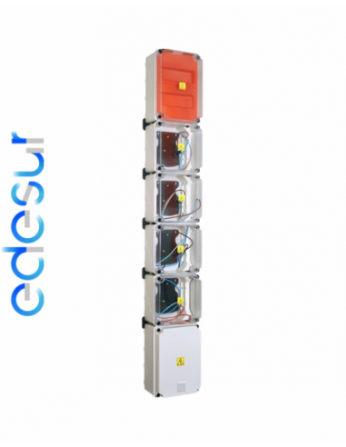 Roker Rs10004pp Gabinete 4 Medidores...