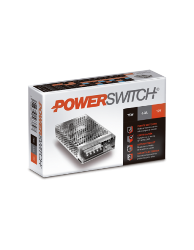 Powerswitch S-75w-12v Fuente Metalica... Powerswitch S-75w-12v Fuente Metalica...