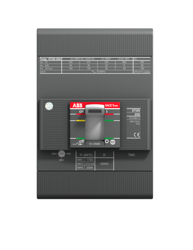 Abb Xt3s 250 Tmd 250-2500 3p F F... Abb Xt3s 250 Tmd 250-2500 3p F F...