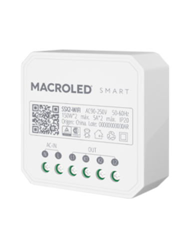 Macroled Ssx2-wifi Interruptor Smart...