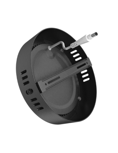 Macroled Npr06cw Plafon Led Negro... Macroled Npr06cw Plafon Led Negro...