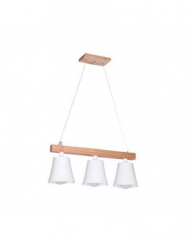 Carilux A26 3l Colgante Madera... Carilux A26 3l Colgante Madera...