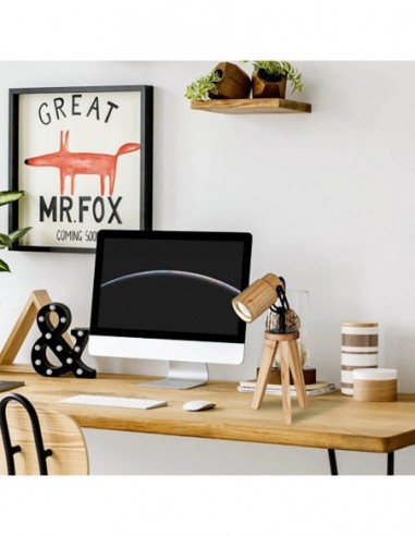 Carilux 1121 Velador Tripode Madera...