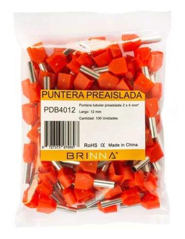 Brinna Pdb4012 Terminal Puntera Doble... Brinna Pdb4012 Terminal Puntera Doble...
