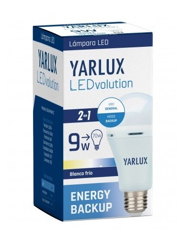 Yarlux 161949 Emergencia E27 A60 220v...