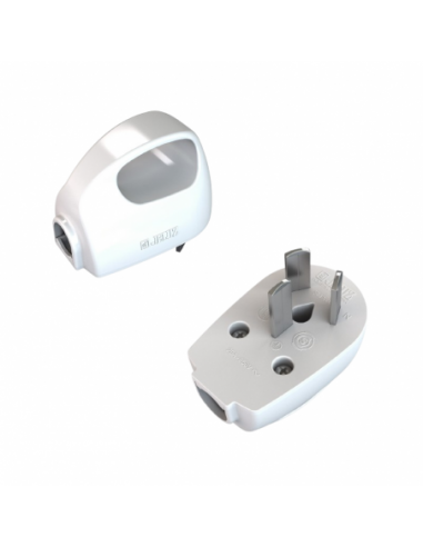 Jeluz Fm720 Ficha Macho 3 Patas Con...